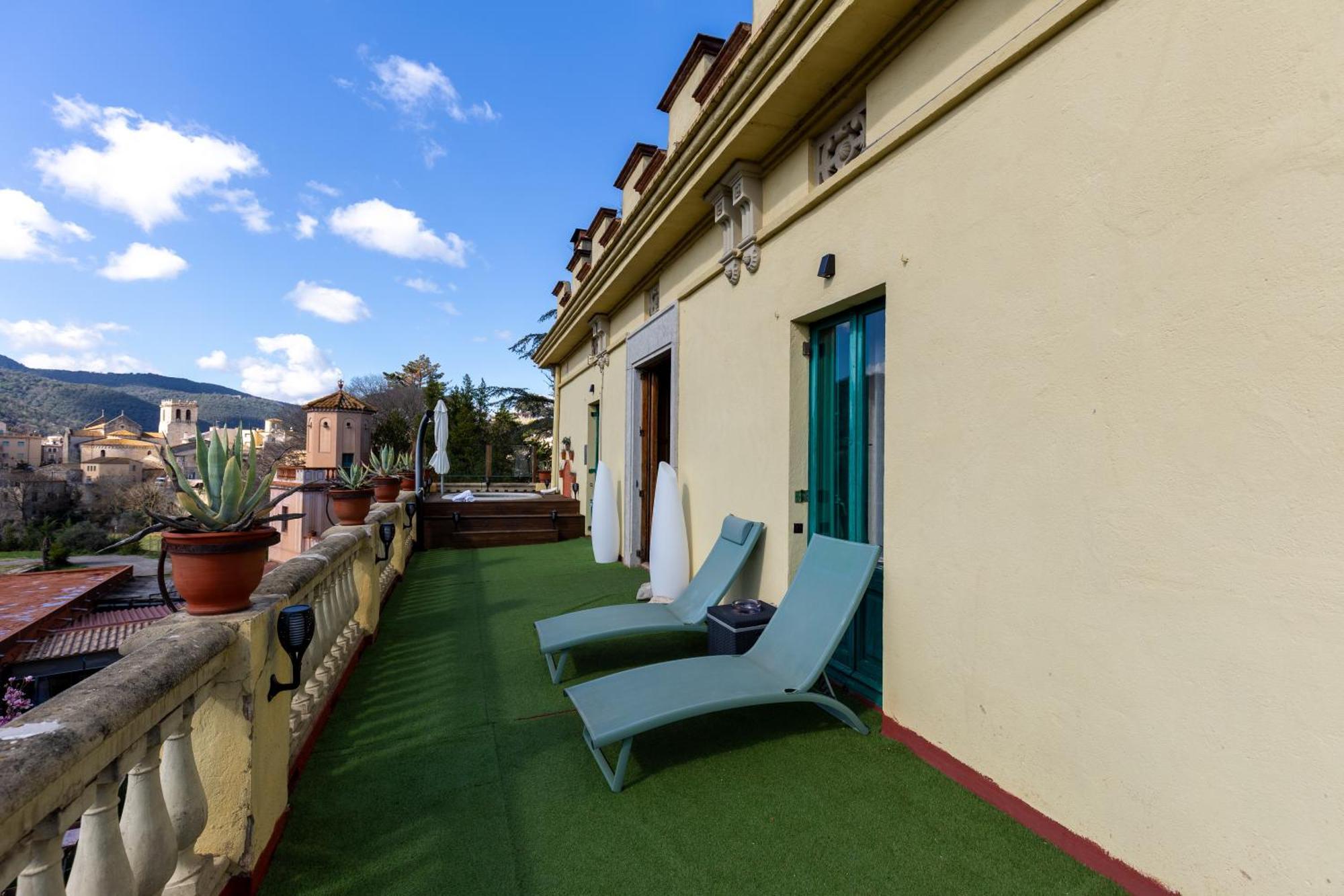 Els Jardins De La Martana Hotell Besalú Eksteriør bilde